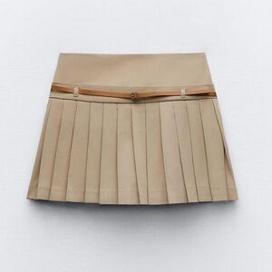 Zara pleated skort